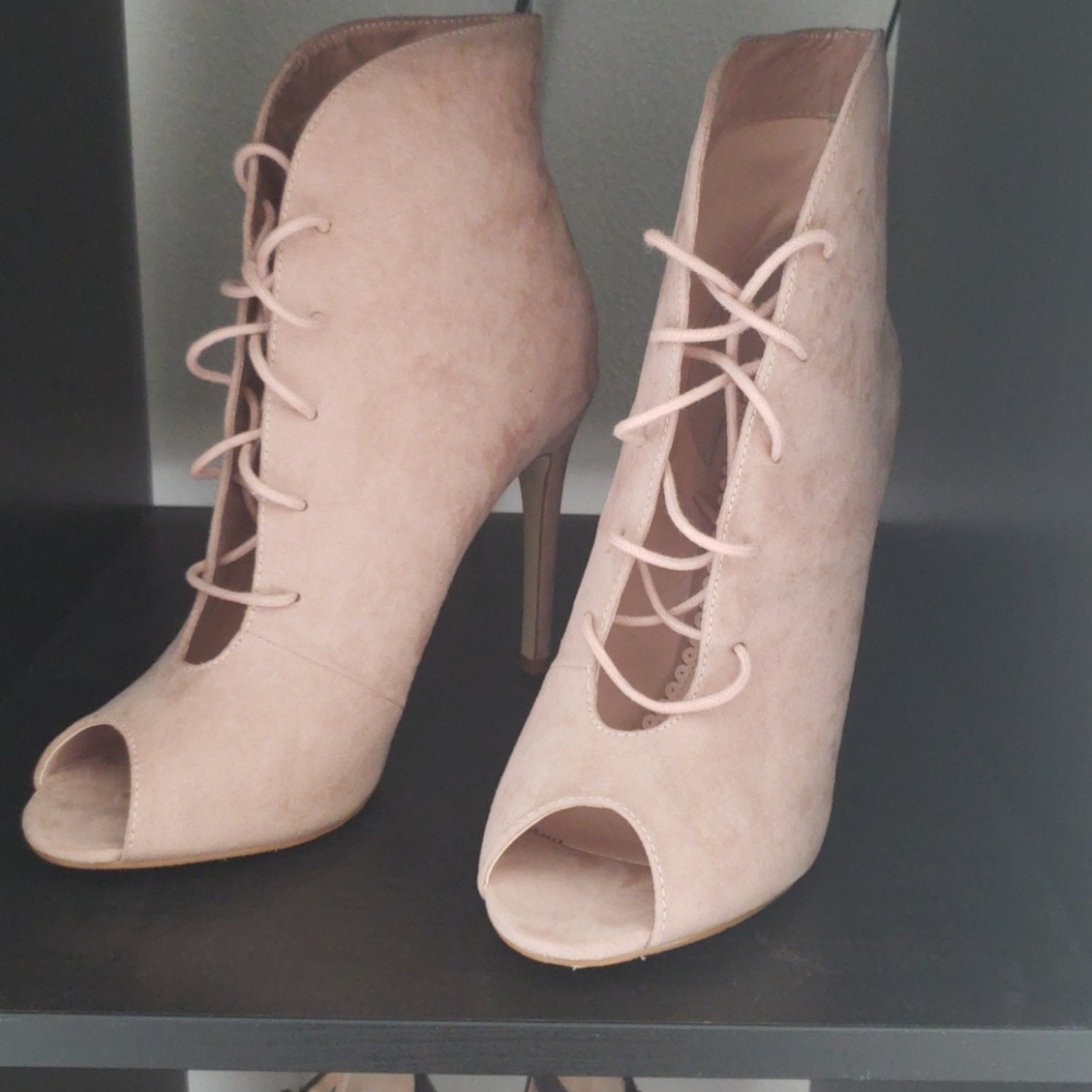 Pink boots